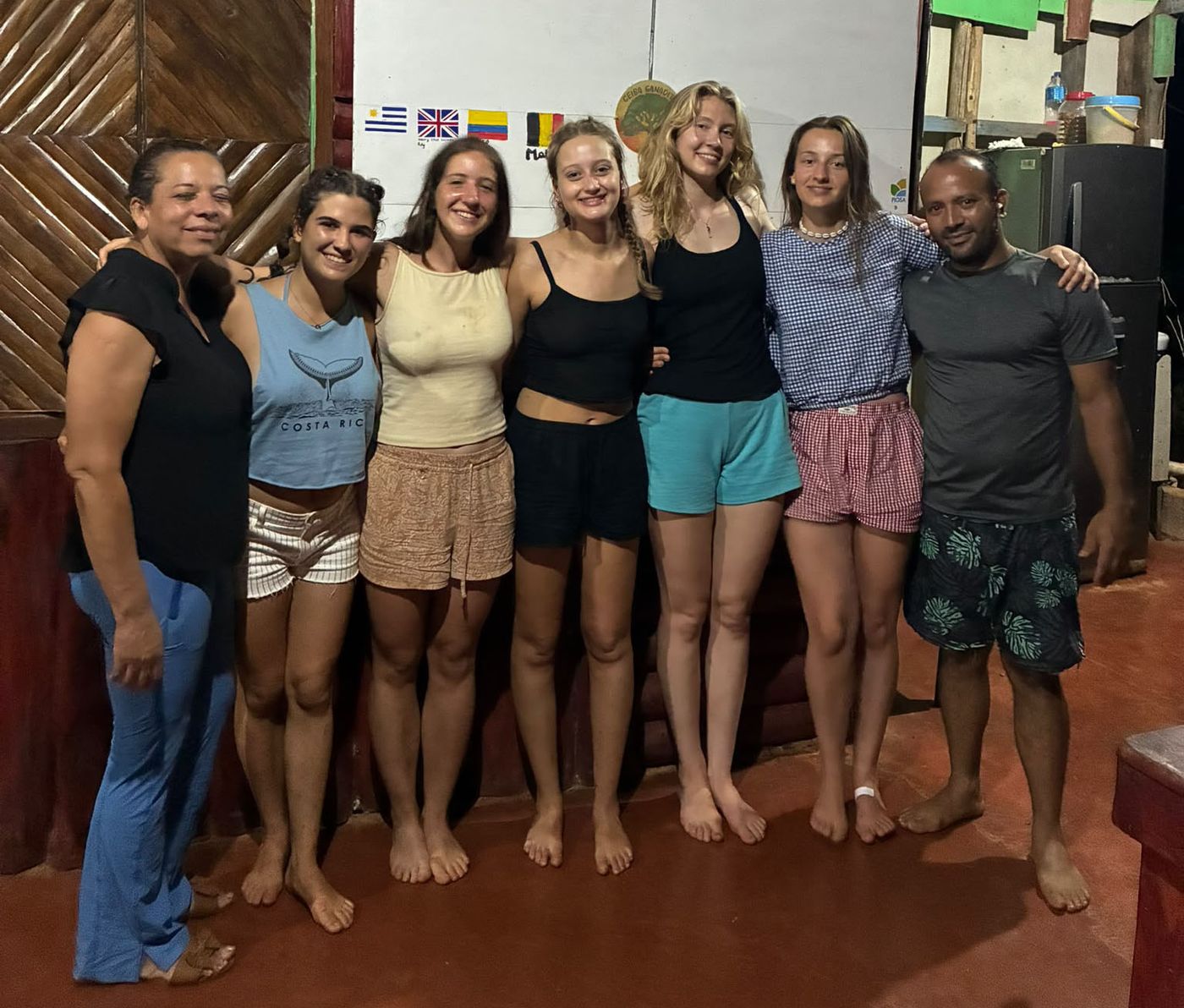 El equipo y la comunidad de Ceiba Ganadito