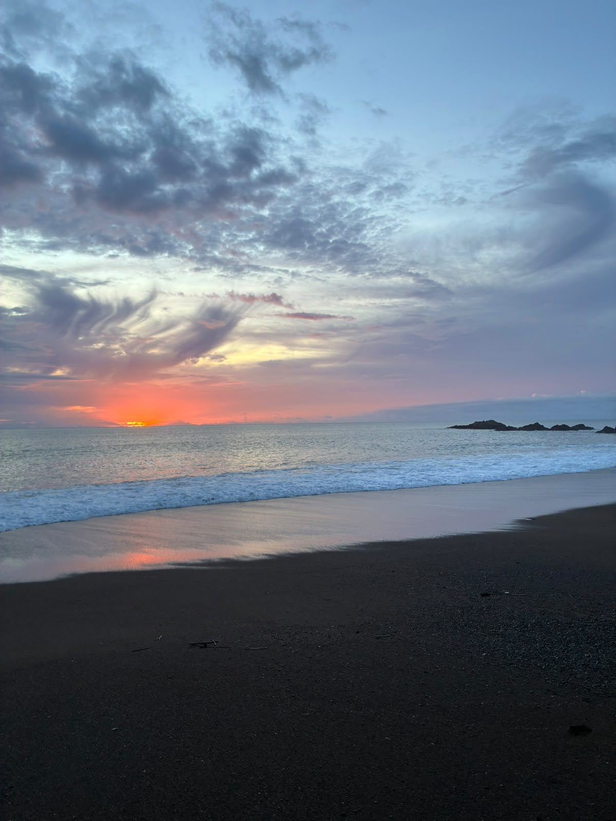 Atardecer en Playa Ganadito